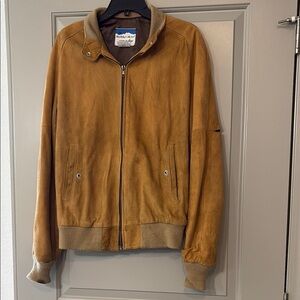 Vintage Men's Brown Suede Jacket